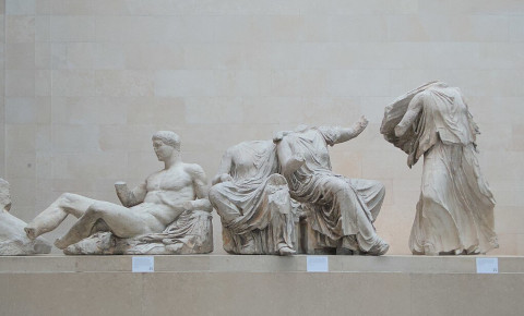 Elgin Parthenon Marbles in the British Museum. Photo: Wikimedia Commons/Dominic's pics