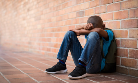Sad depressed school boy bullying lonely 123rflifestyle 123rfeducation 123rf