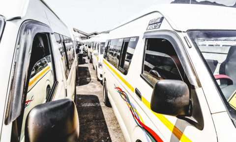 taxi rank terminal association Cape Town Quantum public transport 123rf  