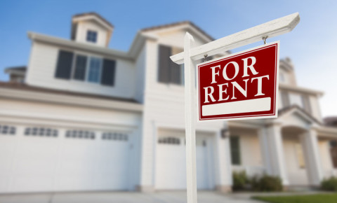 Fore rent sign residential  property market 123rf