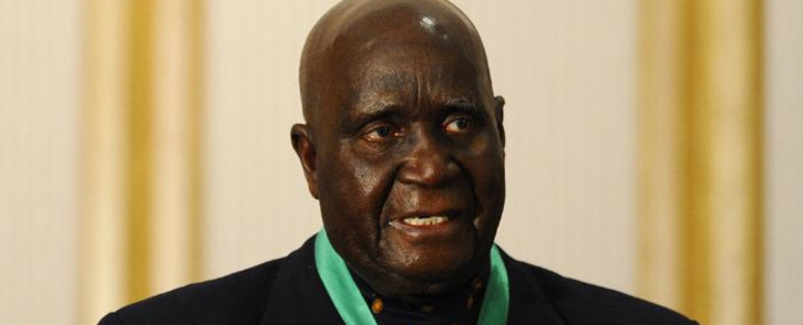 In this file photo taken on August 17, 2010 Former and first Zambian president Kenneth Kaunda delivers a speech during the closing ceremony of the 30th Southern African Development Community (SADC) summit in Windhoek, Namibia. Picture: STEPHANE DE SAKUTIN / AFP