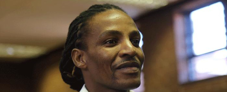 Convicted rapist Sipho' Brickz' Ndlovu seen in the the Roodepoort Magistrates Court ahead of sentencing proceedings, on 17 October 2017. Picture: Christa Eybers / EWN.
