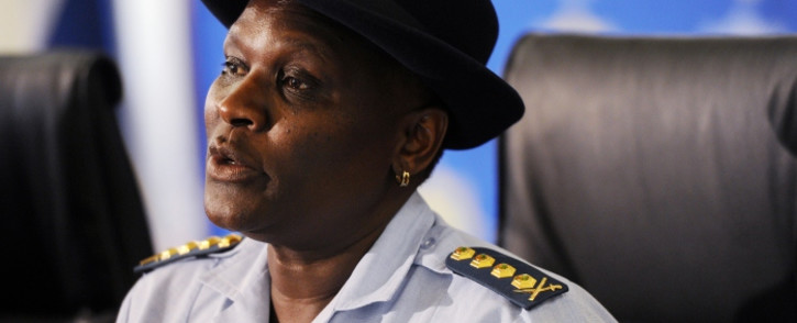South African National Police Commissioner Riah Phiyega. Picture: AFP.
