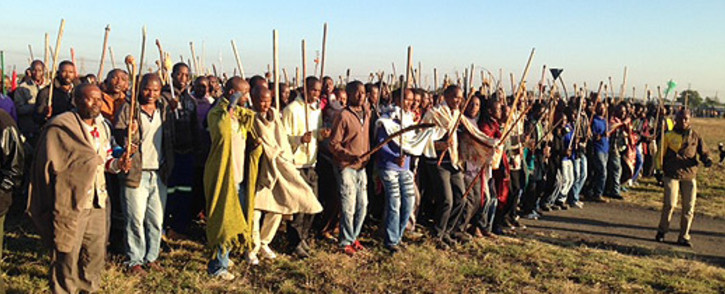 FILE. Mineworkers who were arrested or injured during the violent 2012 Marikana strike have filed more than 300 civil claims against the presidency and the police ministry for compensation. Picture: Vumani Mkhize/EWN.