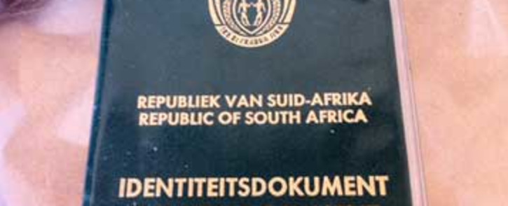 South African Identity Document. Picture: Tshepo Lesole/EWN