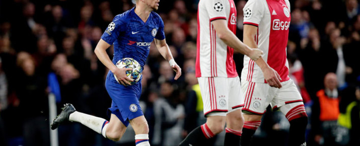 Chelsea came back from 4-1 down against Ajax Amsterdam to draw 4-4 in their Uefa Champions League match at Stamford Bridge, London on 5 November 2019. Picture: @ChelseaFC/Twitter