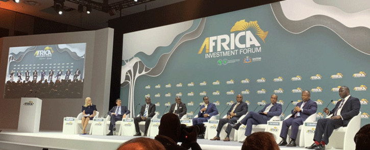 Delegates at the World Africa Investment Forum in Johannesburg on 7 November 2018. Picture: @africa_finance/Twitter