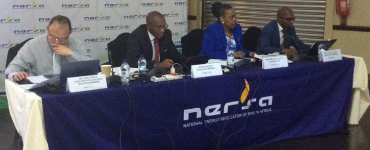 FILE: The Nersa panel listens to public comments on Eskom's request for tariff increases in Midrand on 24 February 2020. Picture: @NERSA_ZA/Twitter