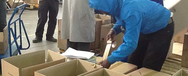 Limpopo Textbooks: Only a few books left in the warehouse. Picture: Andrea van Wyk/EWN