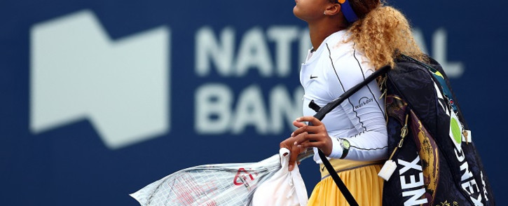 Naomi Osaka of Japan walks off the court after she retired early from her match against Kaia Kanepi of Estonia during the National Bank Open, part of the Hologic WTA Tour, at Sobeys Stadium on August 9, 2022 in Toronto, Ontario, Canada. Picture: Vaughn Ridley/Getty Images/AFP.