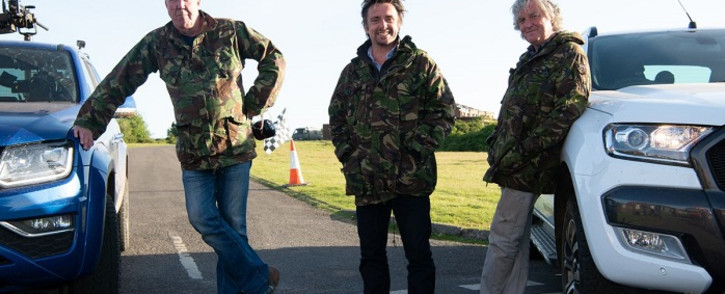 'The Grand Tour' presenters Jeremy Clarkson, Richard Hammond and James May. Picture: @Thegrandtour/Twitter
