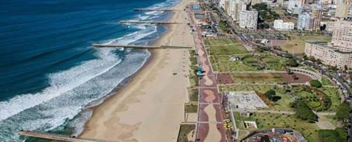 Durban's North beach. Picture: @eThekwiniM/Twitter