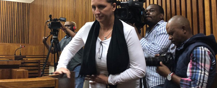 FILE: Convicted racist Vicki Momberg appears in the Randburg Magistrates Court on 4 April 2018. Picture: Mia Lindeque/EWN