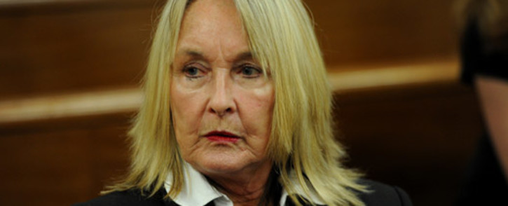 June Steenkamp during the murder trial of Oscar Pistorius at the High Court in Pretoria on 18 March 2014. Picture: Pool.