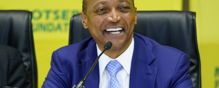  President of the Confederation of African Football (CAF), Patrice Mostepe. Picture:@MotsepeFoundtn/Twitter.