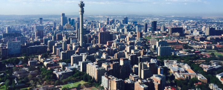 The Johannesburg skyline. Picture: Aki Anastasiou/EWN.