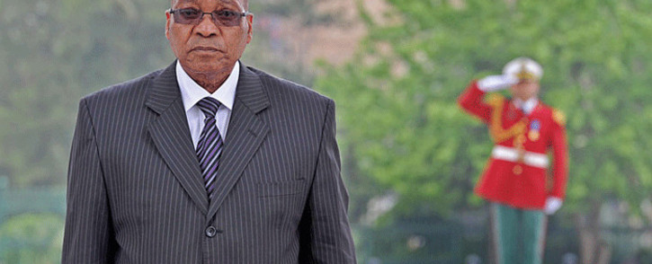 President Jacob Zuma in Algeria. Picture: GCIS.