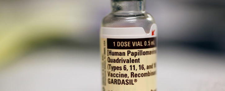 FILE: A bottle of the Human Papillomavirus vaccine. Picture: AFP