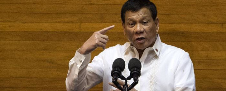 Philippine President Rodrigo Duterte. Picture: AFP