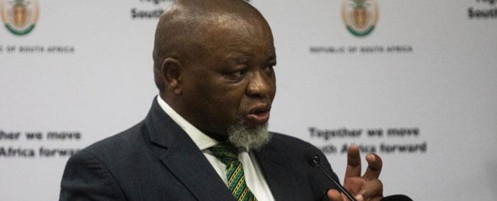 FILE: Energy and Mineral Resources Minister Gwede Mantashe. Picture: Kayleen Morgan/Eyewitness News