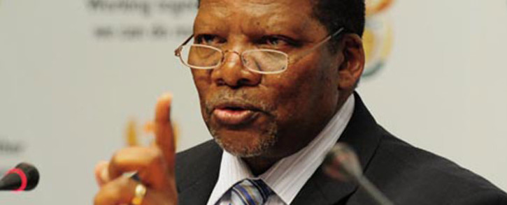 FILE: Former Land Reform Minister Gugile Nkwinti. Picture: GCIS