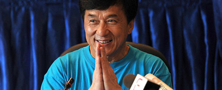 Hong Kong action film star Jackie Chan. Picture: AFP.