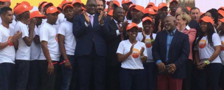 President Cyril Ramaphosa has officially launched the Youth Employment Service aimed at tackling unemployment among young people in South Africa. Picture: @SAgovnews/Twitter