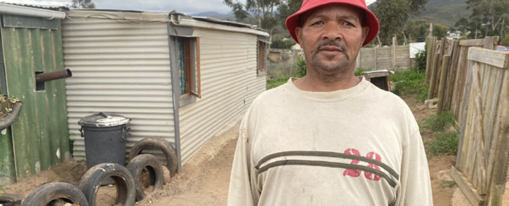 Genadendal resident John Uguwyn has been without a job for years. Picture: Graig-Lee Smith/Eyewitness News