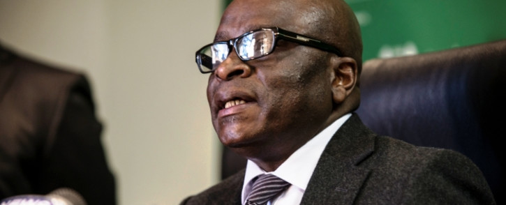New Minister of Public Service and Administration Ngoako Ramatlhodi. Picture: AFP.