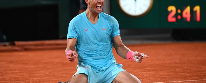 FILE: Nadal will be looking to win a record-extending 14th title at Roland Garros after losing to Djokovic in last year’s semi-finals. Picture: AFP
