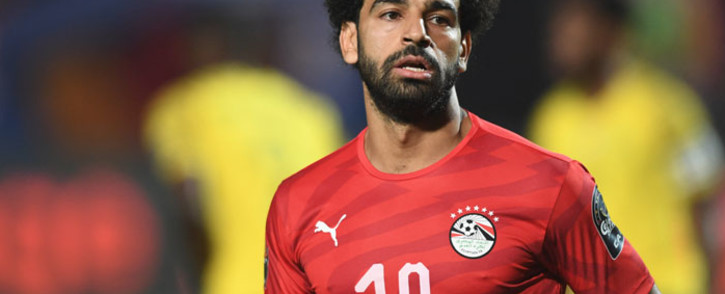 FILE: Egypt's forward Mohamed Salah runs during the 2019 Africa Cup of Nations (CAN) Round of 16 football match between Egypt and South Africa at the Cairo International Stadium in the Egyptian Capital on 6 July 2019. Picture: OZAN KOSE/AFP