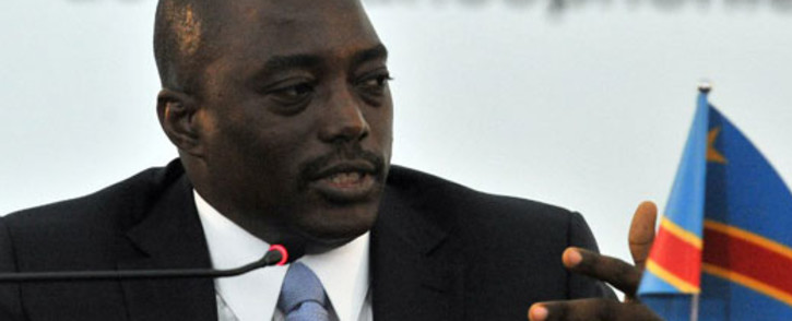 FILE: DRC President Joseph Kabila. Picture: AFP.