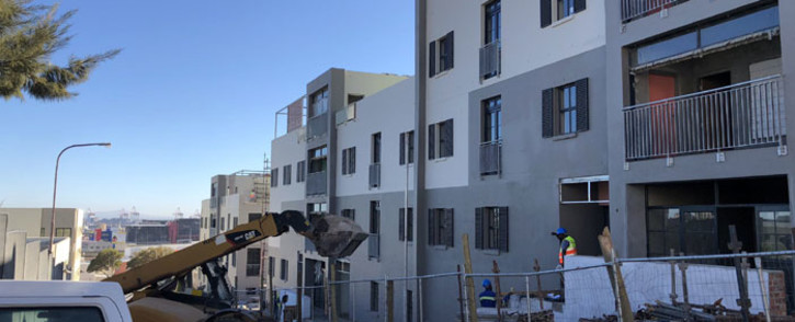 Homes in District Six being completed ahead of the land claimants returning to the area that their families were removed from during apartheid. Picture: Graig-Lee Smith/Eyewitness News