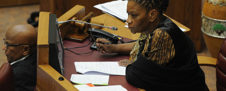 The chairperson of the National Council of Provinces Thandi Modise. Picture: Sapa.