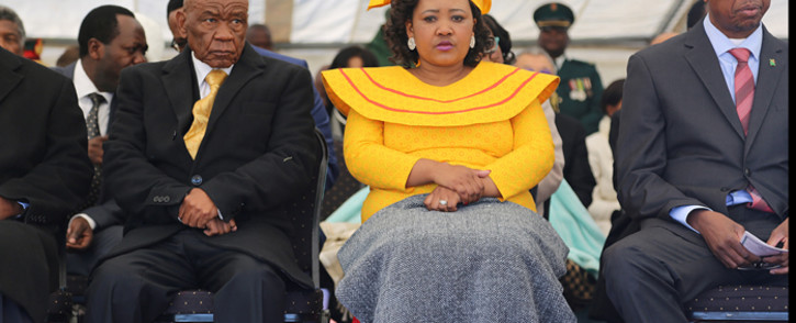 FILE: Former Lesotho first lady Maesiah Thabane (in yellow) is accused of masterminding the killing of her husband Tom Thabane’s second wife, Lipolelo, in 2017. Picture: AFP