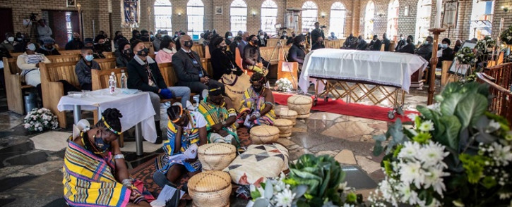 Family and friends of Kgothatso Mdunana remembered her at her funeral service in Alexandra on Saturday, 12 June 2021. Picture: Boikhutso Ntsoko/EWN.