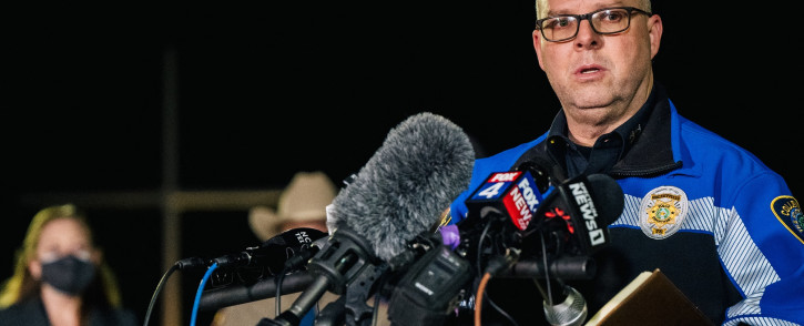 Chief of Colleyville Police Michael Miller speaks at a news conference near the Congregation Beth Israel synagogue on 15 January 2022. Picture: Brandon Bell/Getty Images/AFP