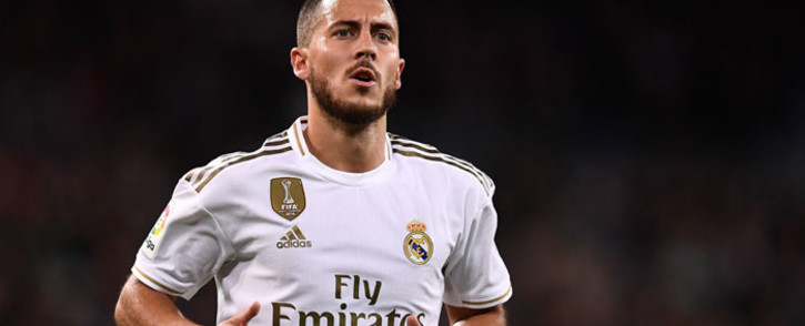 FILE: Real Madrid forward Eden Hazard in action during the Spanish League football match against Real Betis at the Santiago Bernabeu stadium in Madrid, on 2 November 2019. Picture: AFP
