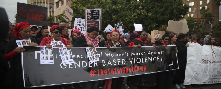 FILE: Women in Cape Town marched from Keizergracht to Parliament as part of the #TotalShutDown. Picture: Cindy Archillies/EWN