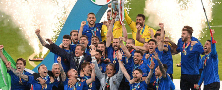 Italy beat England to become Euro 2020 Champions on 11 July 2021. Picture: @EURO2020/Twitter.