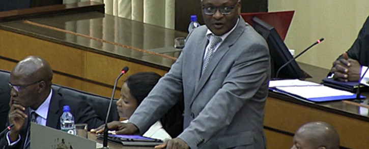 FILE: Gauteng Premier David Makhura addresses the provincial legislature. Picture: Reinart Toerien/EWN