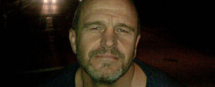 One of the United Kingdom’s most wanted fugitives, Martin Evans, was caught in Midrand, South Africa on 2 August 2014. Picture: National Crime Agency UK.