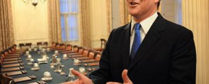 FILE: Former British PM David Cameron. Picture: AFP