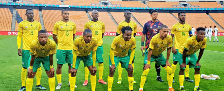 Bafana Bafana secured a point against Ghana in their 2022 Afcon qualifier at the FNB Stadium on 25 March 2021. Picture: @BafanaBafana/Twitter