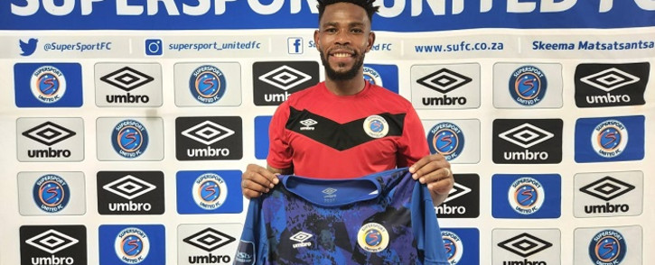 SuperSport United announced the signing of former Orlando Pirates and Bafana Bafana captain Thulani Hlatshwayo on a one-year deal with an option to renew.  Picture: @SuperSportFC/Twitter.