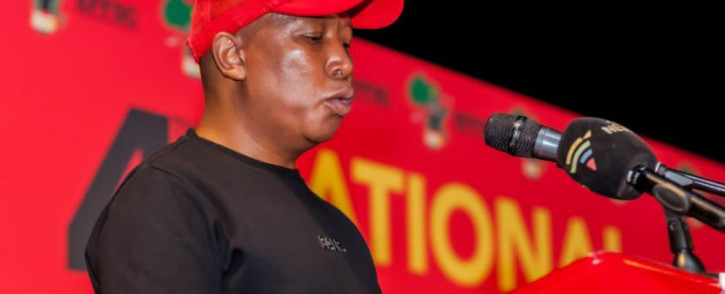 Julius Malema addressing at the 4th National Students Assembly, 23 July 2022. Picture: @EFFSouthAfrica/Twitter.