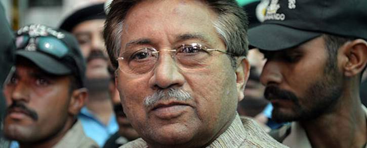 FILE: Former Pakistani former army chief and president Pervez Musharraf. Picture: AFP