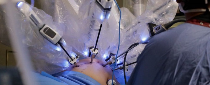 Surgeons used the Tygerberg Hospital's new, state-of-the-art Da Vinci robot on cancer patients. Picture: Supplied.

