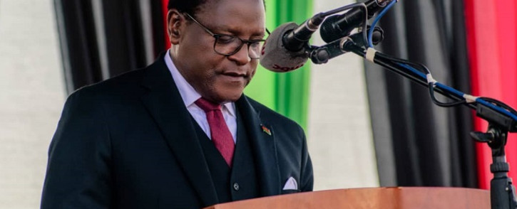 FILE: Malawi President Lazarus Chakwera. Picture: @LazarusChakwera/Twitter.