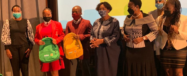 Education Minister Angie Motshekga hosted some of the country's top matric pupils from the Class of 2021 at a breakfast in Houghton, Johannesburg on 20 January 2021. Picture: Masechaba Sefularo/Eyewitness News